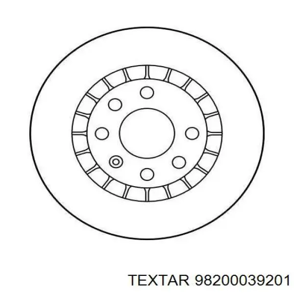 Тормоз дисковый передний Textar 98200039201 цена, от 25.97 USD