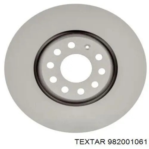 982001061 Textar диск тормозной передний