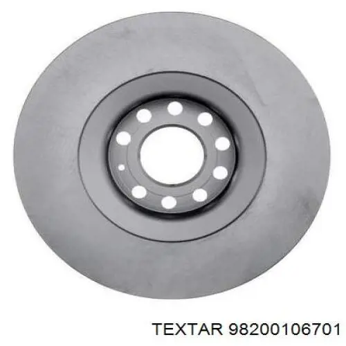 Передние тормозные диски 98200106701 Textar