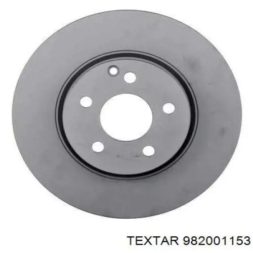 982001153 Textar диск тормозной передний