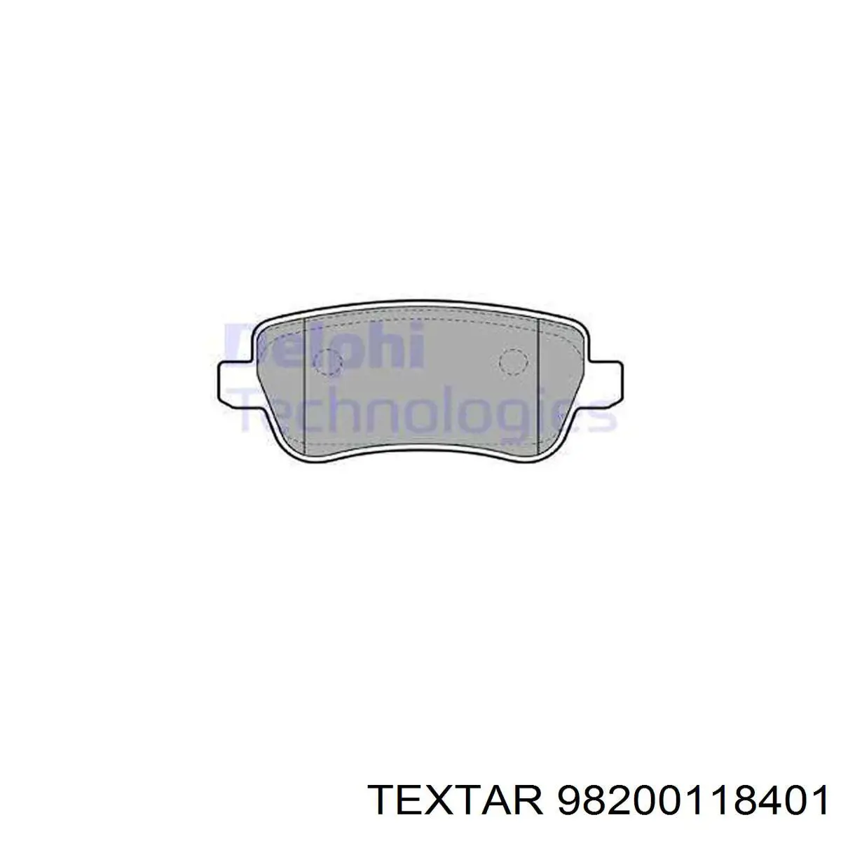 Тормозные диски 98200118401 Textar