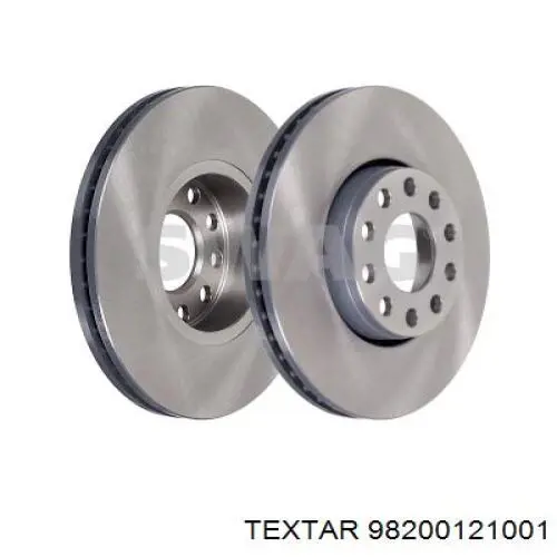 Передний тормозной диск Textar 98200121001
