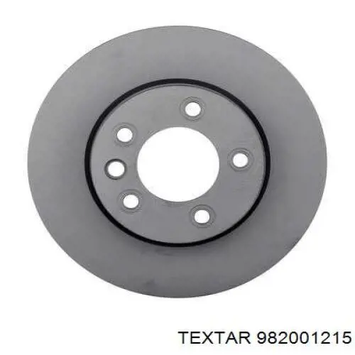 982001215 Textar диск тормозной передний