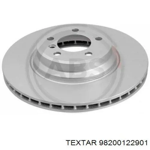 Передние тормозные диски 98200122901 Textar