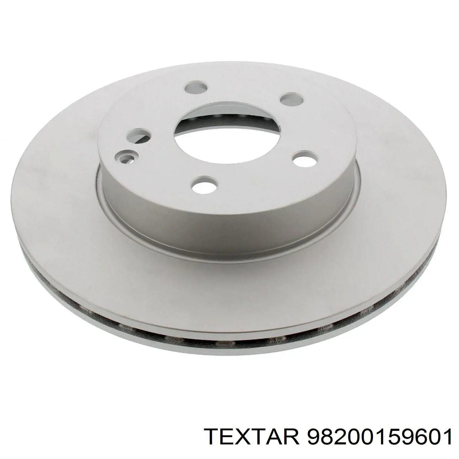 98200159601 Textar диск тормозной передний