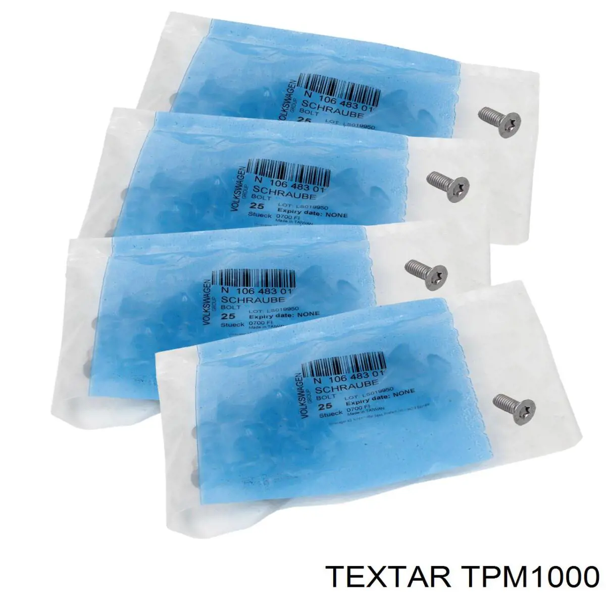 Болт (гайка) крепежа Textar TPM1000 цена, от 0.88 USD