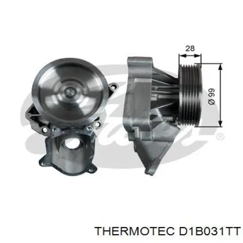 Помпа D1B031TT Thermotec