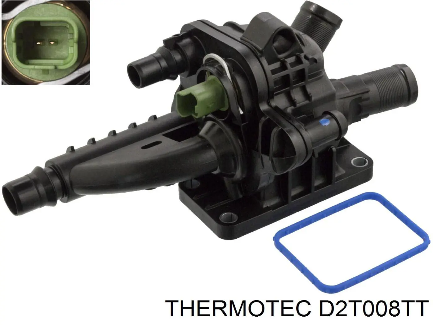 Корпус термостата D2T008TT Thermotec