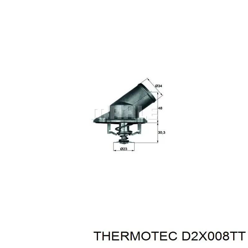 Купить D2X008TT Thermotec Автомобильный термостат