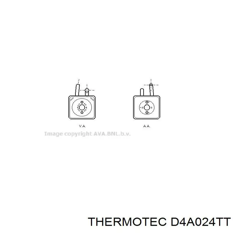 Радіатор масляний D4A024TT Thermotec