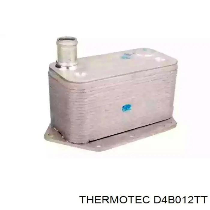 Радиатор масляный (холодильник), под фильтром Thermotec D4B012TT