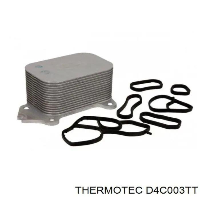 D4C003TT Thermotec Радиатор масляный (холодильник) под фильтром