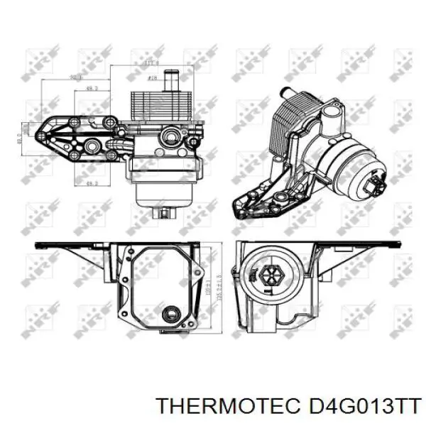 Масляный радиатор D4G013TT Thermotec