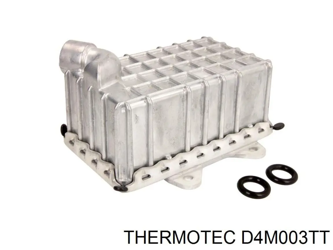 Радиатор масляный (холодильник), под фильтром Thermotec D4M003TT