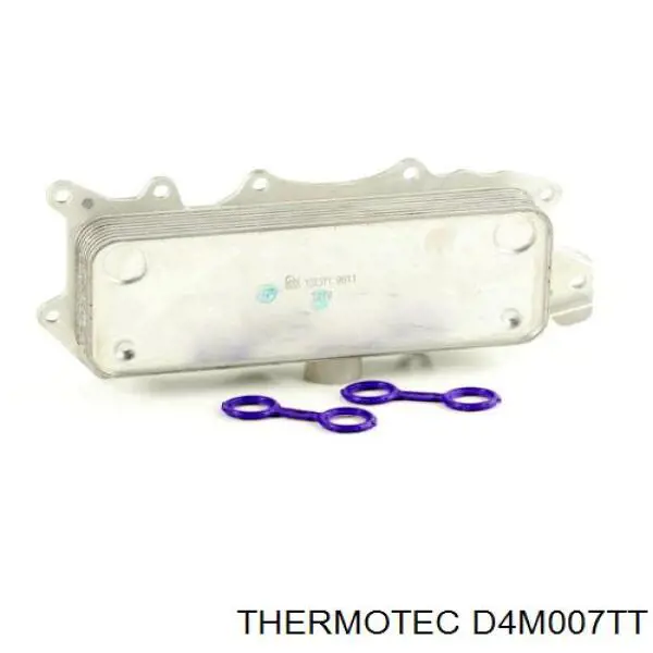 Радиатор масляный (холодильник), под фильтром D4M007TT Thermotec