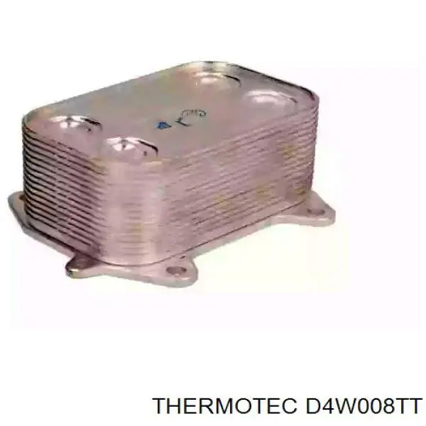 Радиатор масляный (холодильник), под фильтром Thermotec D4W008TT