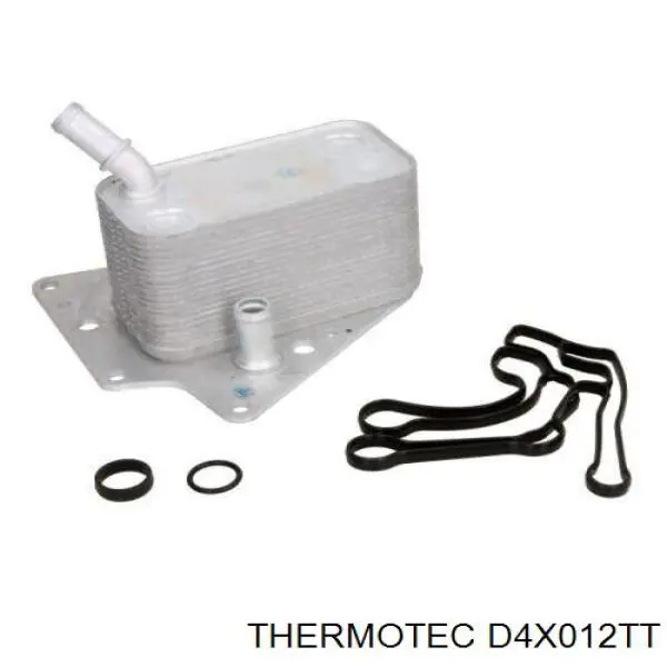 D4X012TT Thermotec радиатор масляный (холодильник, под фильтром)