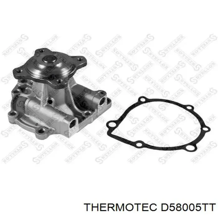 Вискомуфта вентилятора D58005TT Thermotec