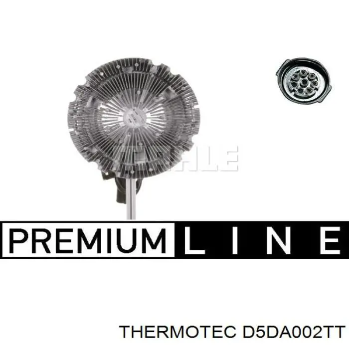 Купить D5DA002TT Thermotec Муфта вентилятора охлаждения