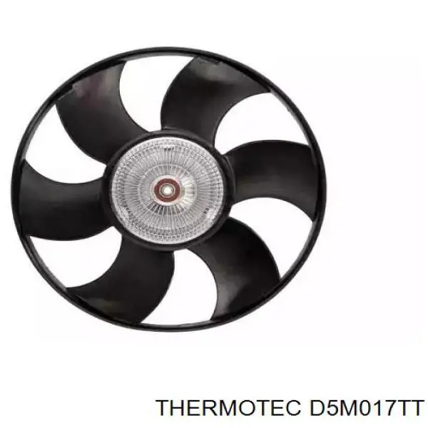Вентилятор (крыльчатка) радиатора охлаждения Thermotec D5M017TT
