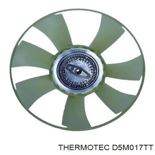 Вискомуфта вентилятора D5M017TT Thermotec
