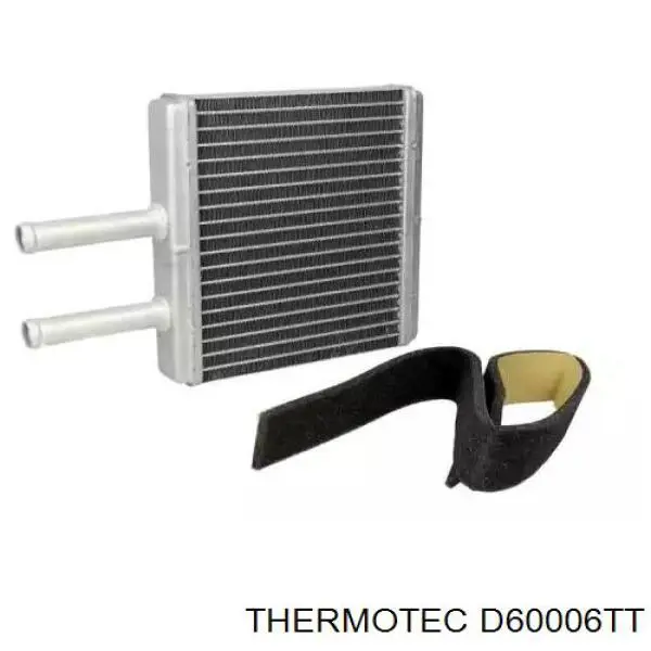 Радиатор печки D60006TT Thermotec