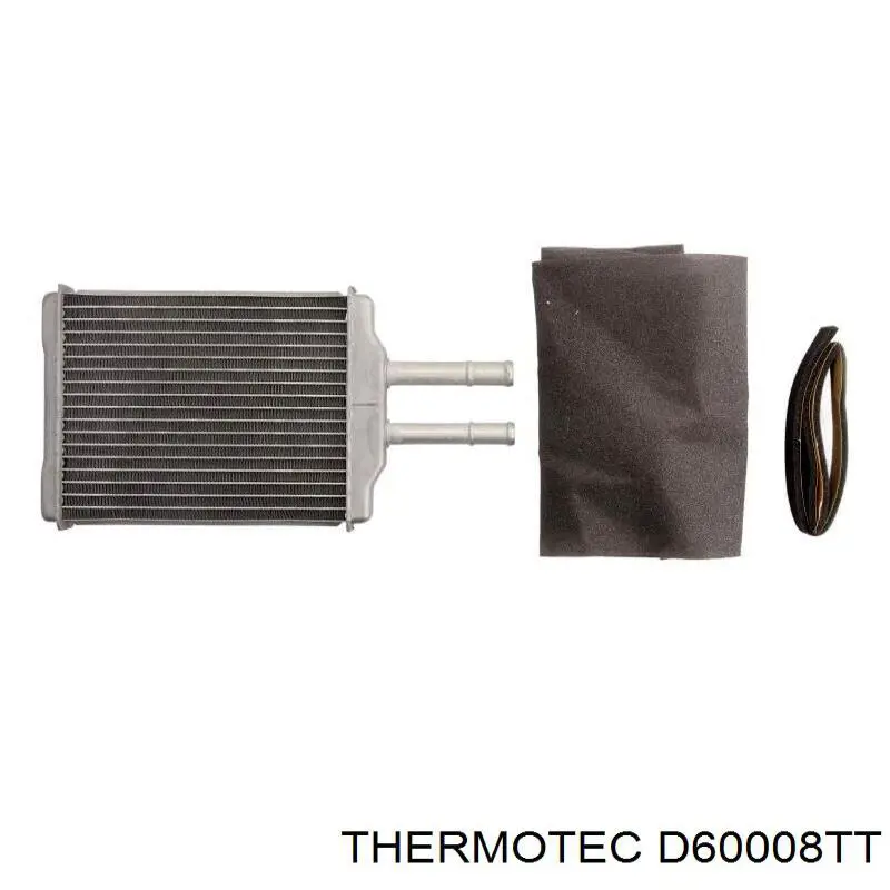 Купить D60008TT Thermotec Радиатор печки
