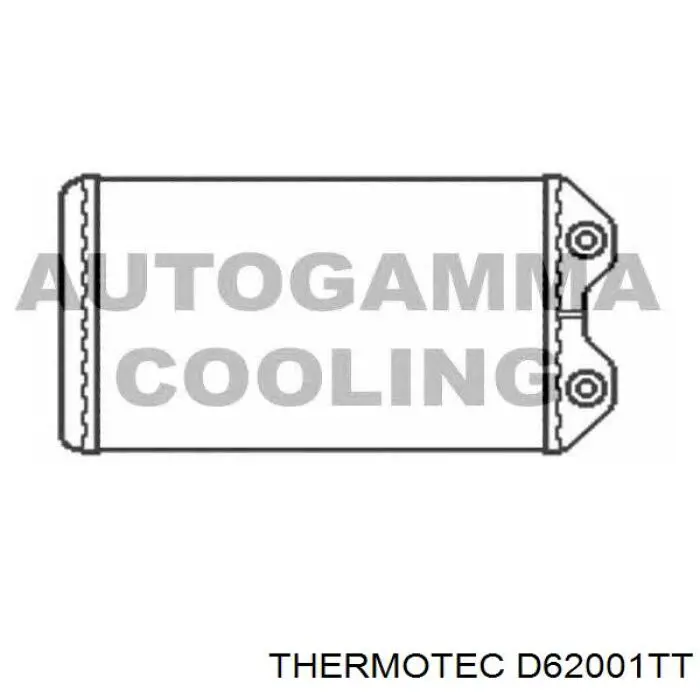 Купить D62001TT Thermotec Радиатор печки