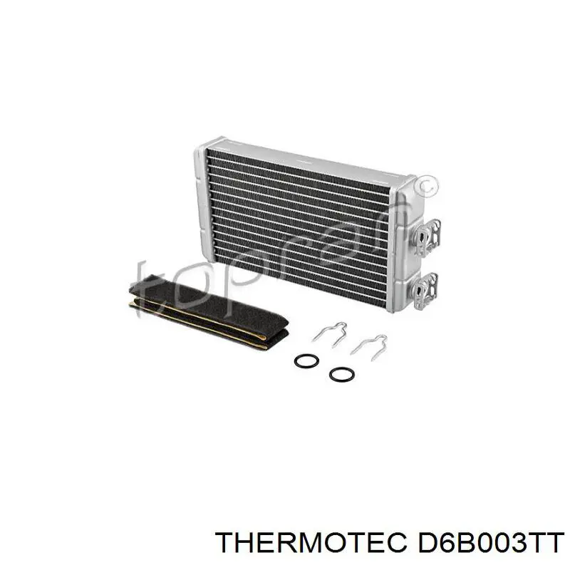 D6B003TT Thermotec радиатор печки