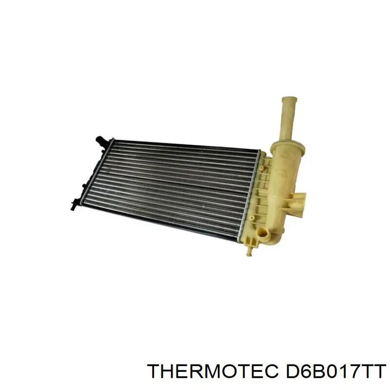 Радіатор пічки (обігрівача) D6B017TT Thermotec