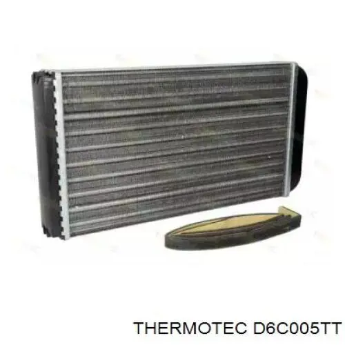 D6C005TT Thermotec радиатор печки