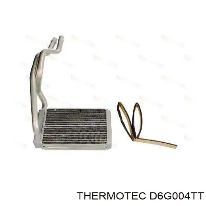 Радиатор печки (отопителя) Thermotec D6G004TT цена, от 24.78 USD