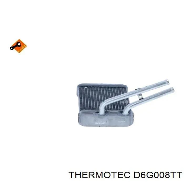 Радиатор печки (отопителя) Thermotec D6G008TT цена, от 41.76 USD