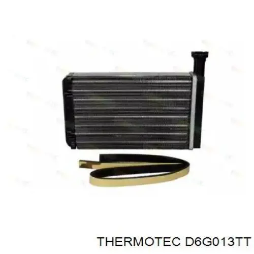 D6G013TT Thermotec радиатор печки
