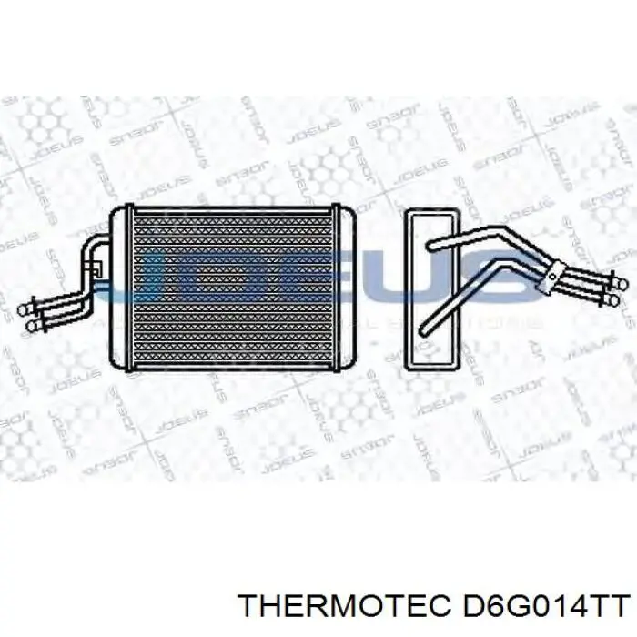 Радиатор печки 4042576 Ford