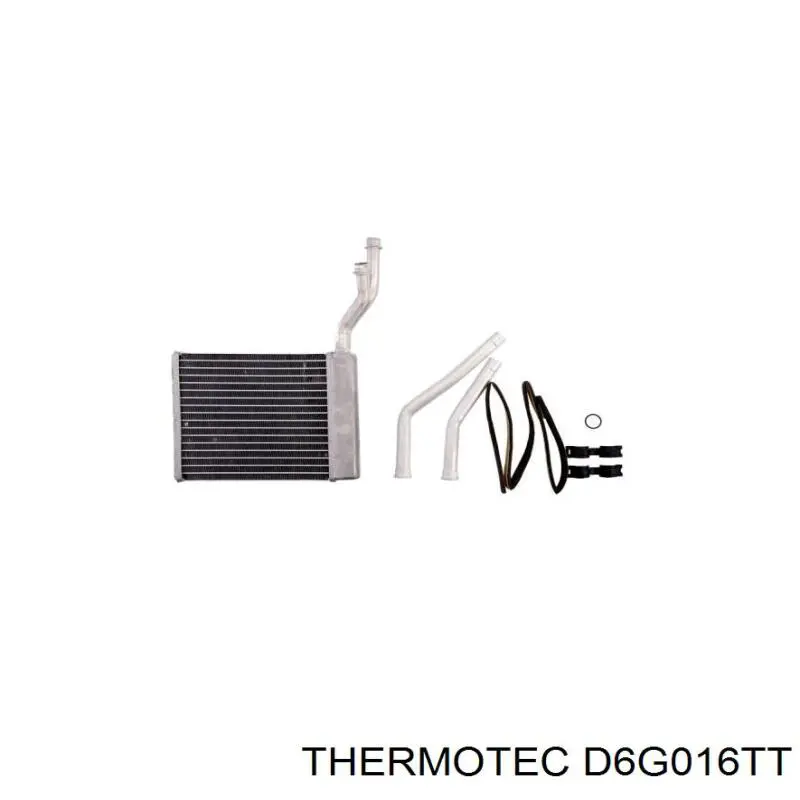 Радиатор печки (отопителя) Thermotec D6G016TT цена, от 50.49 USD