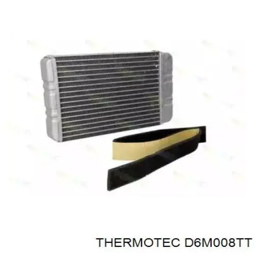 D6M008TT Thermotec радиатор печки