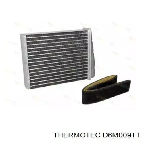 D6M009TT Thermotec радиатор печки