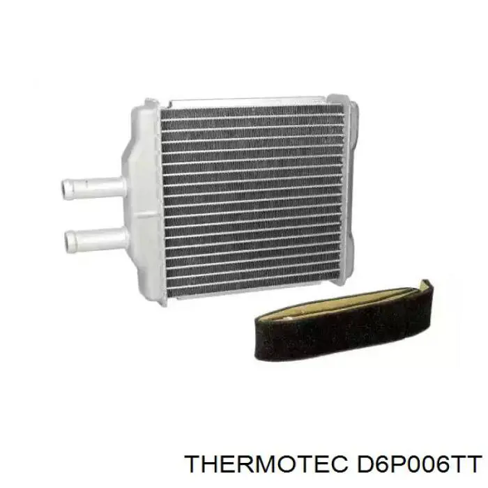 Радиатор печки (отопителя) Thermotec D6P006TT цена, от 26.46 USD
