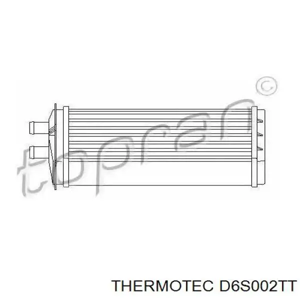 Radiador de calefacción D6S002TT Thermotec