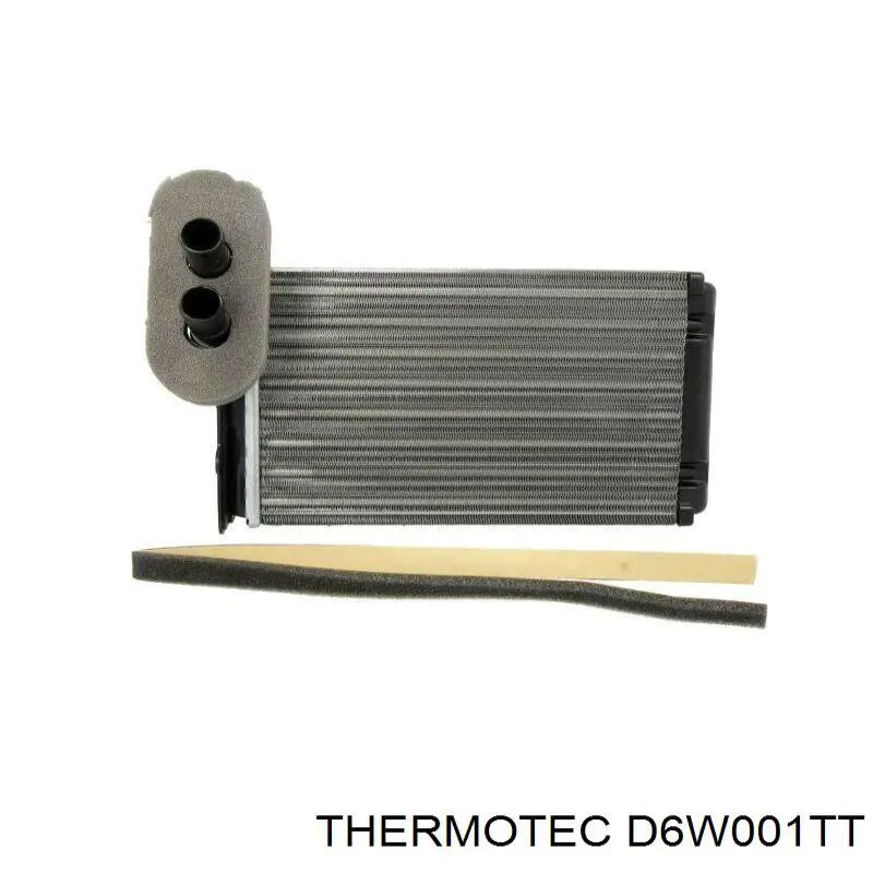 Радіатор пічки (обігрівача) D6W001TT Thermotec