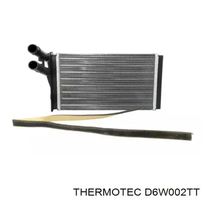 D6W002TT Thermotec радиатор печки
