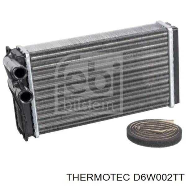 Купить D6W002TT Thermotec Радиатор печки