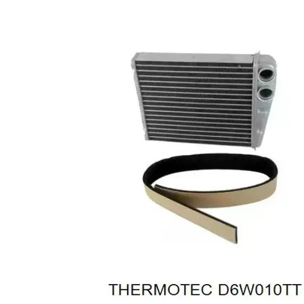 D6W010TT Thermotec радиатор печки