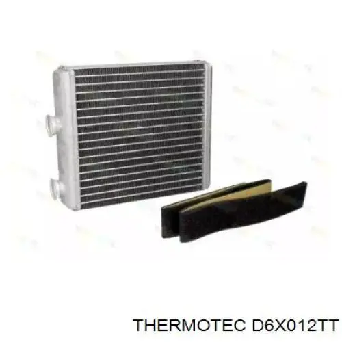 Радиатор печки D6X012TT Thermotec