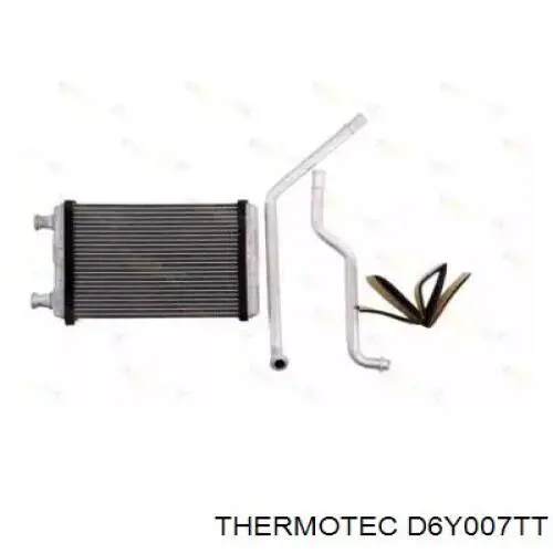 D6Y007TT Thermotec радиатор печки