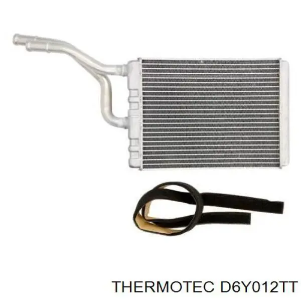 Радіатор пічки (обігрівача) D6Y012TT Thermotec