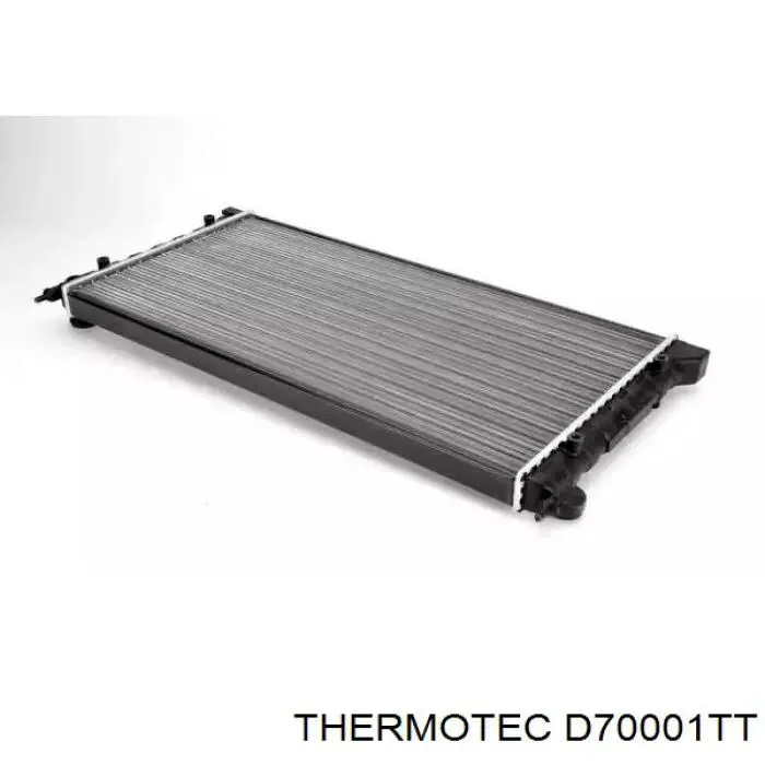 Radiador refrigeración del motor D70001TT Thermotec