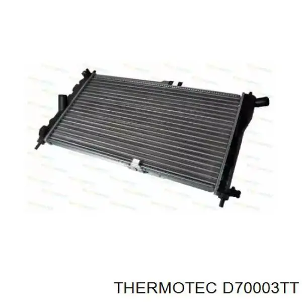 Радиатор охлаждения двигателя Thermotec D70003TT цена, от 64.31 USD
