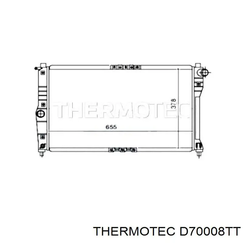 Купить 350213174900 Magneti Marelli Радиатор водяной